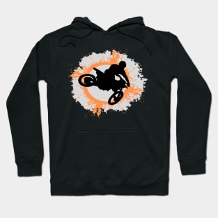 Dirt  bike logo Hoodie